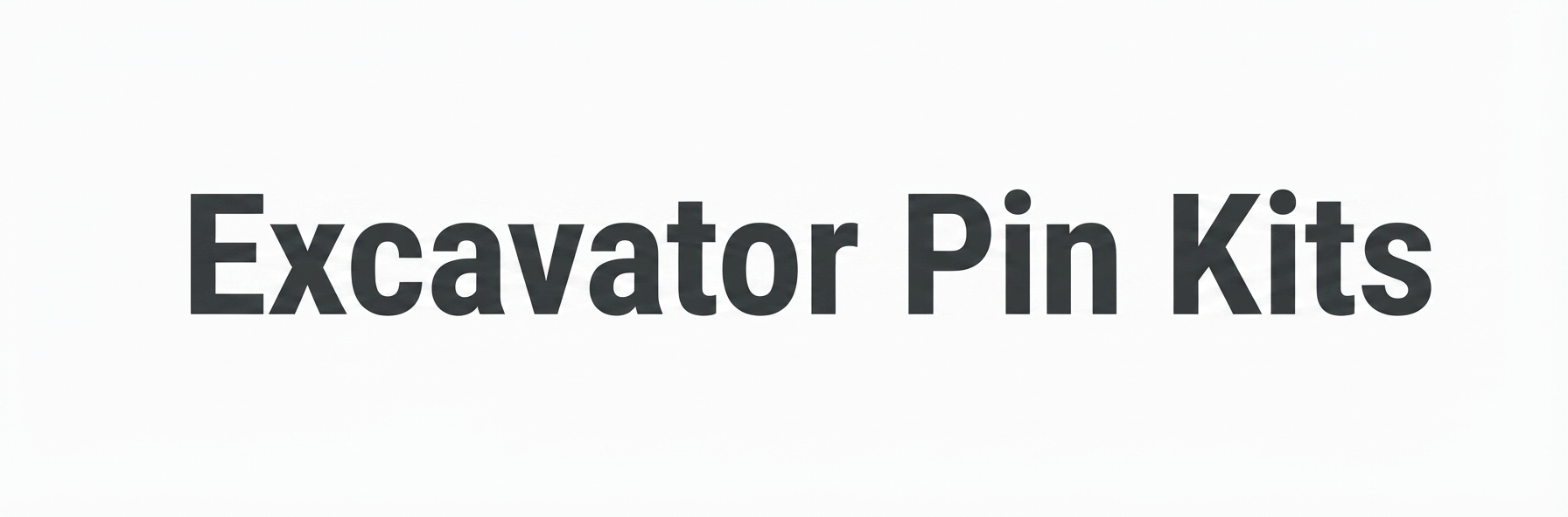 Pin Kit for 40-49 ton Excavator