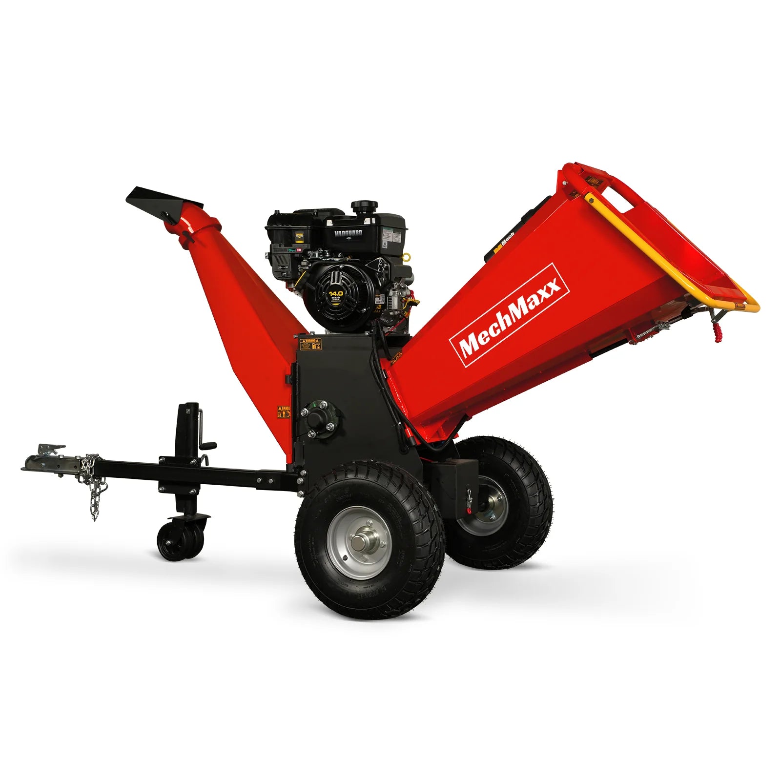 MechMaxx 6 inch E-start B&S VANGUARD 408cc 14hp Gasoline Engine Powered Drum Wood Chipper ,  P4206