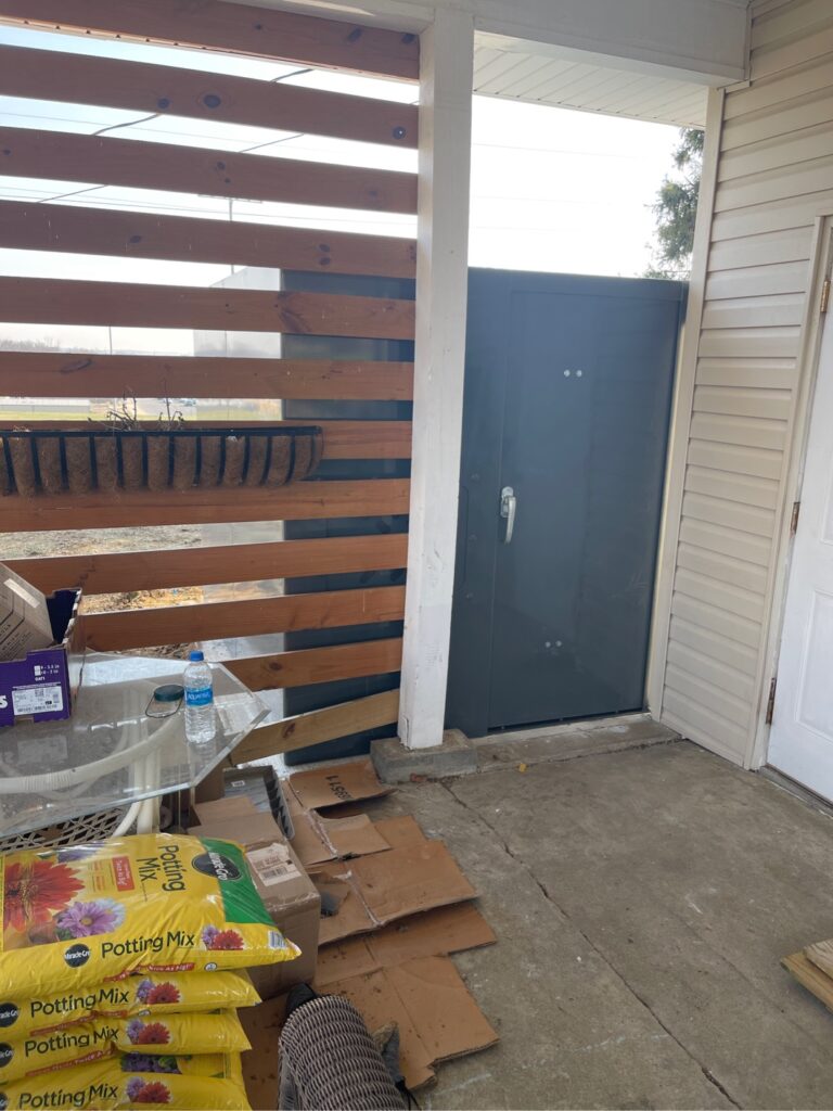 Extreme Above-Ground Tornado Shelter
