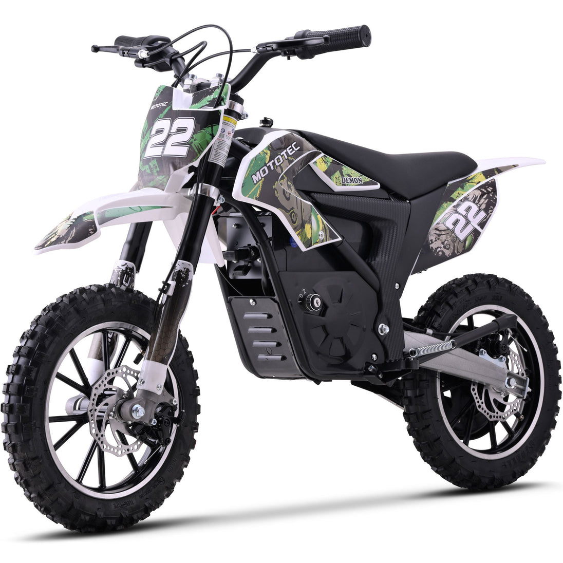 MotoTec Demon 36V/8Ah 790W Lithium Electric Dirt Bike