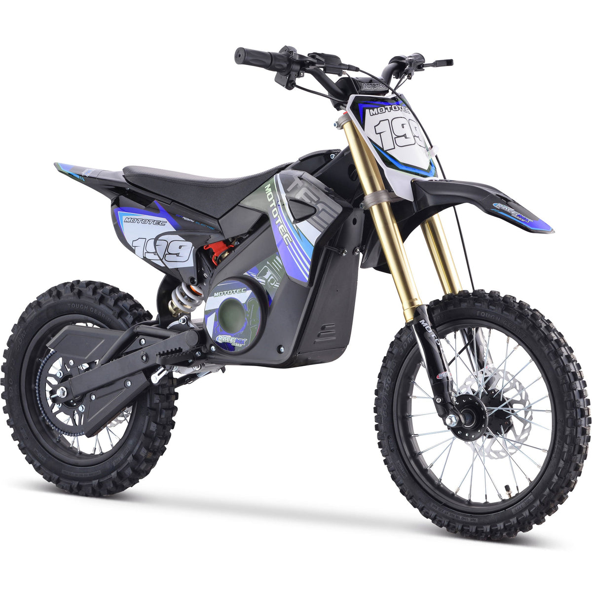 MotoTec Pro 48V/13Ah 1800W Off-Road Electric Dirt Bike