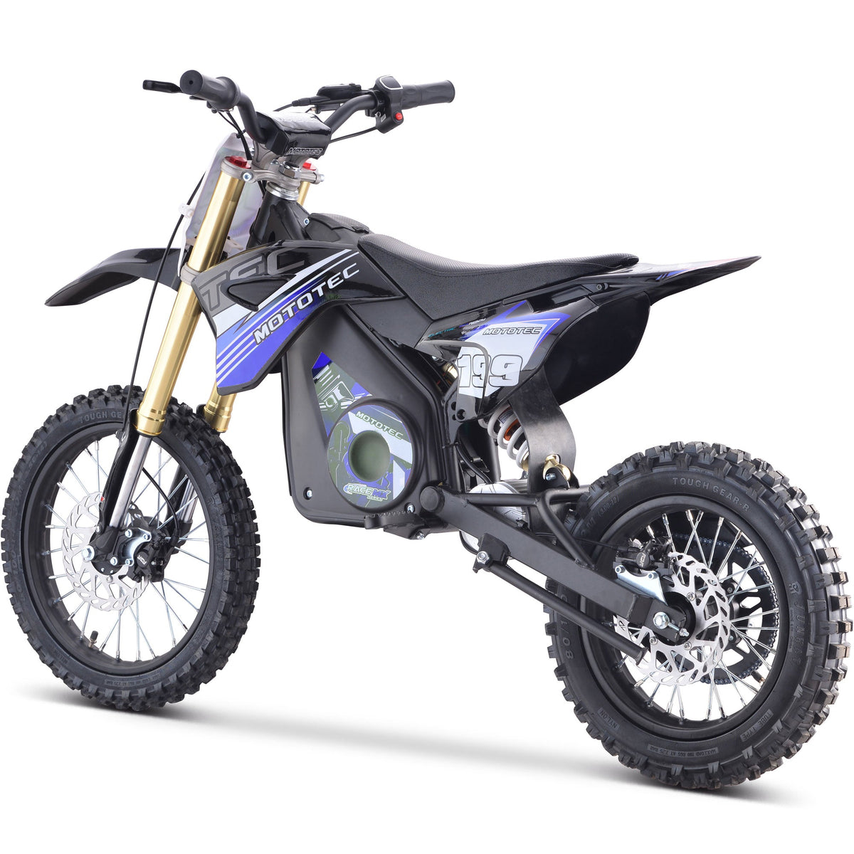 MotoTec Pro 48V/13Ah 1800W Off-Road Electric Dirt Bike