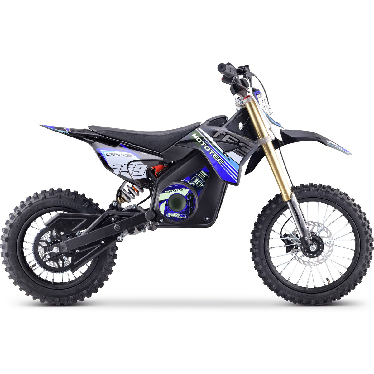 MotoTec Pro 48V/13Ah 1800W Off-Road Electric Dirt Bike