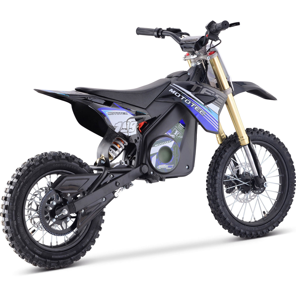 MotoTec Pro 48V/13Ah 1800W Off-Road Electric Dirt Bike
