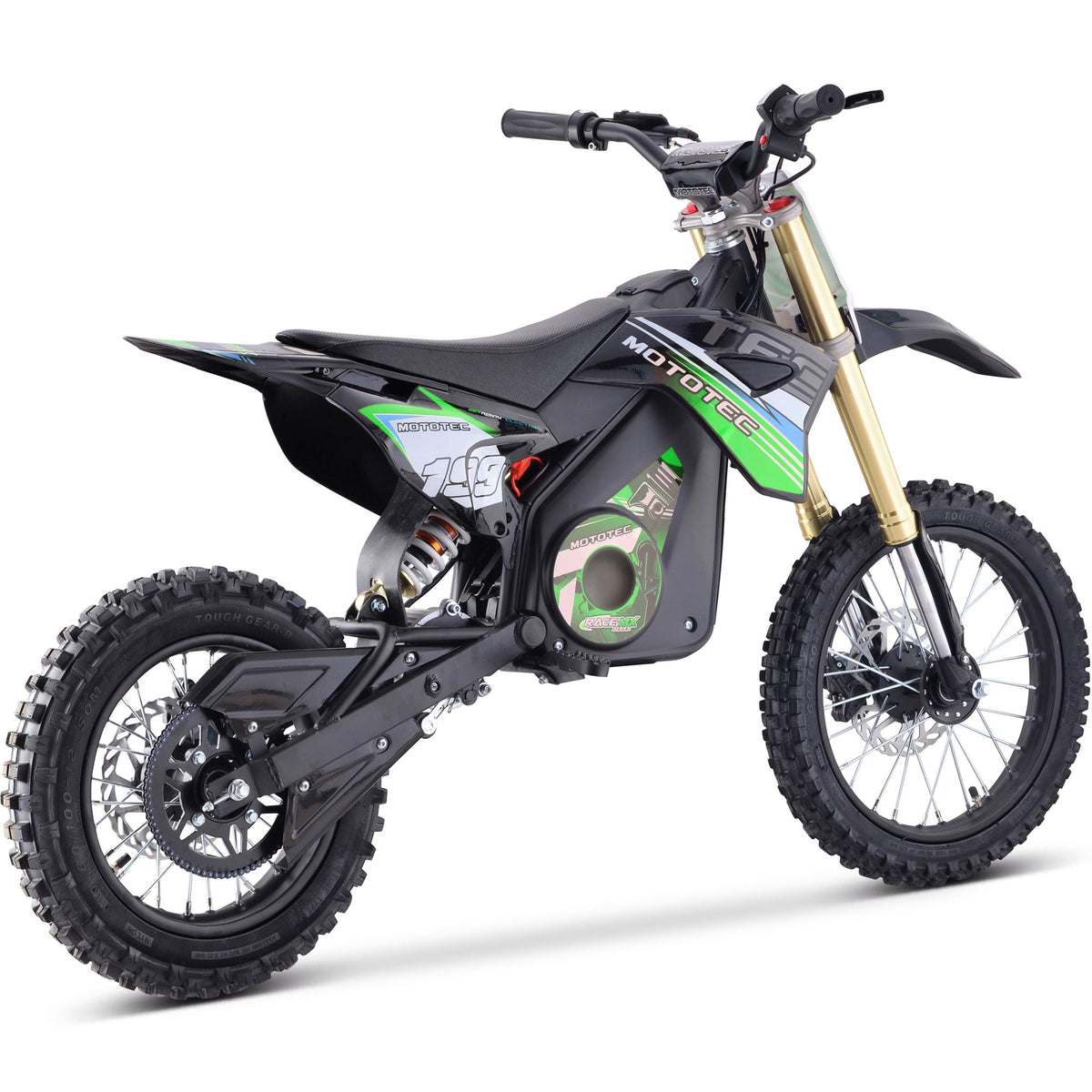 MotoTec Pro 48V/13Ah 1800W Off-Road Electric Dirt Bike