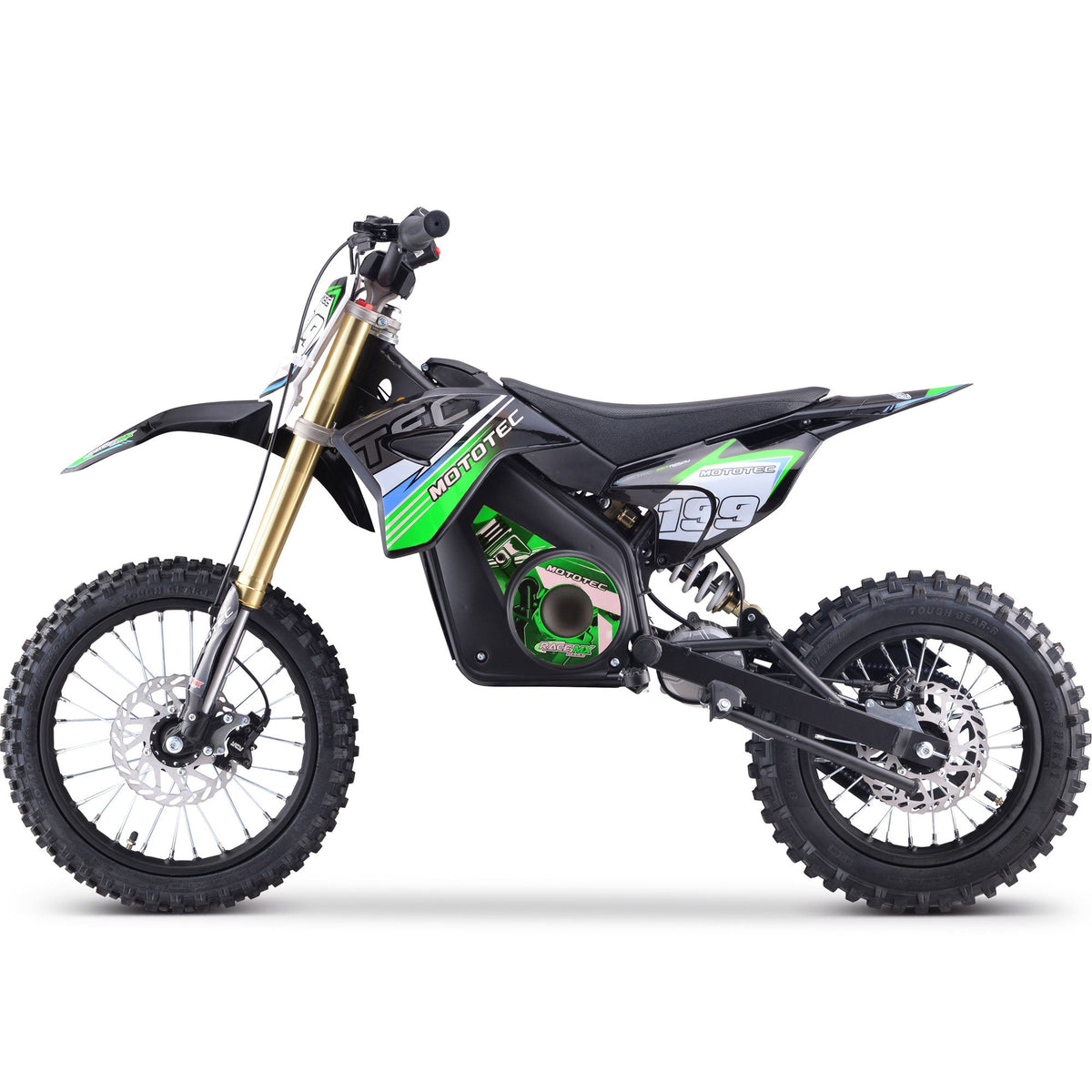 MotoTec Pro 48V/13Ah 1800W Off-Road Electric Dirt Bike