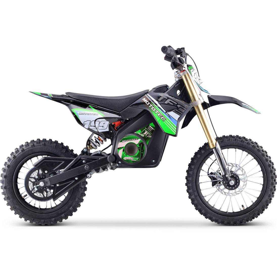 MotoTec Pro 48V/13Ah 1800W Off-Road Electric Dirt Bike