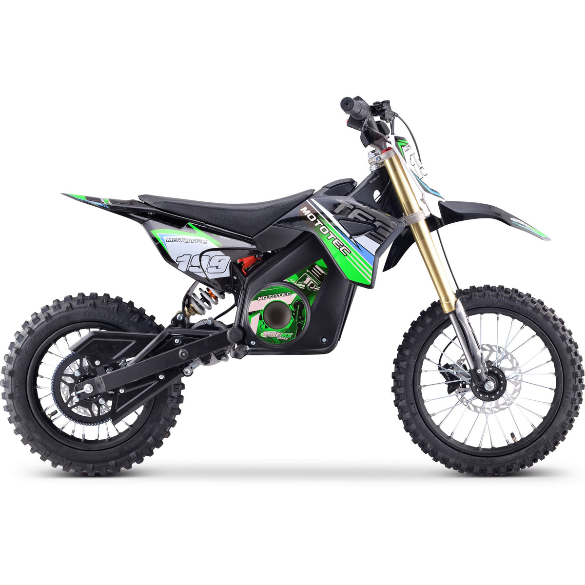 MotoTec Pro 48V/13Ah 1800W Off-Road Electric Dirt Bike