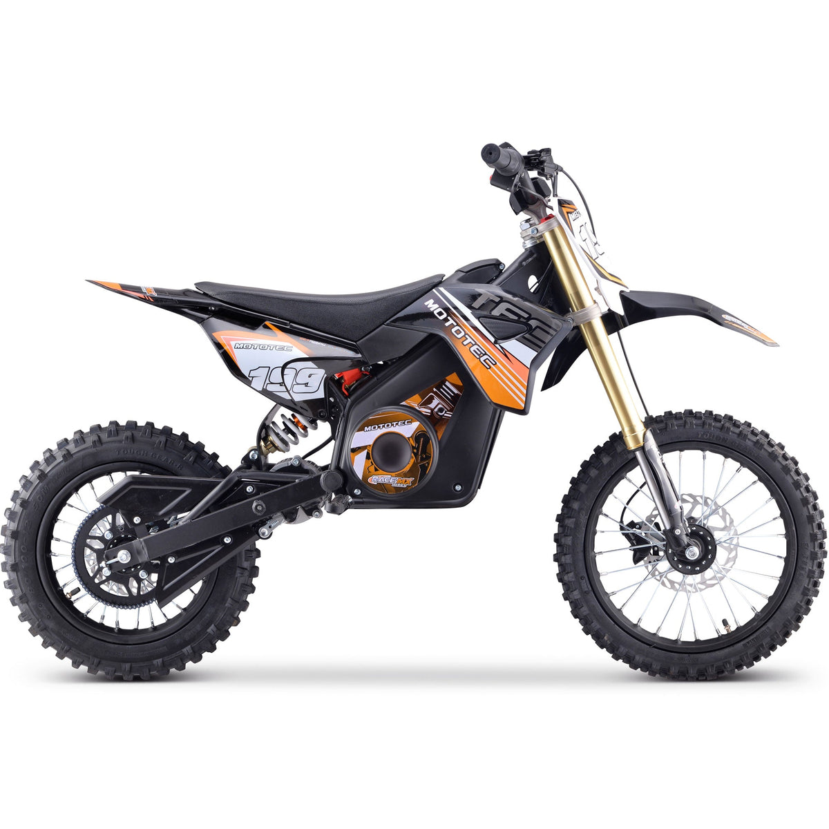 MotoTec Pro 48V/13Ah 1800W Off-Road Electric Dirt Bike