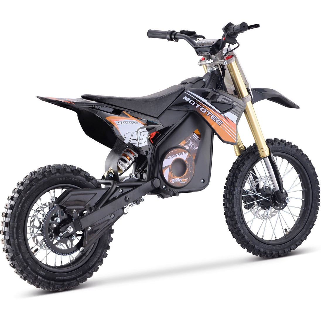 MotoTec Pro 48V/13Ah 1800W Off-Road Electric Dirt Bike