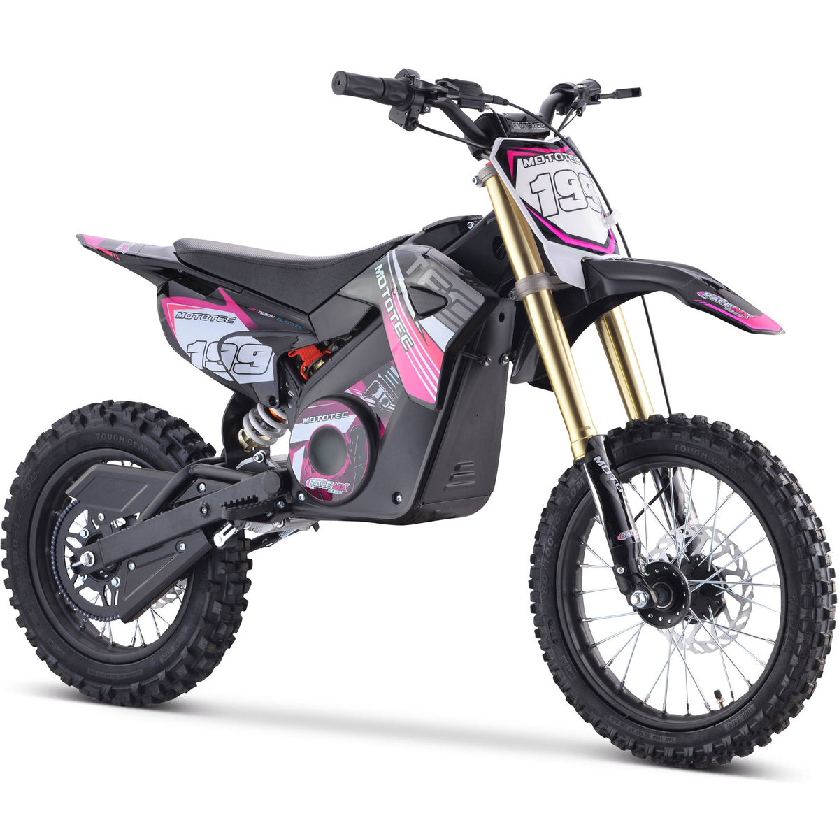 MotoTec Pro 48V/13Ah 1800W Off-Road Electric Dirt Bike