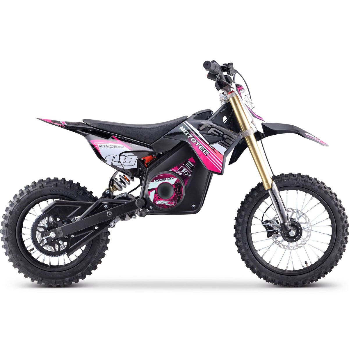 MotoTec Pro 48V/13Ah 1800W Off-Road Electric Dirt Bike