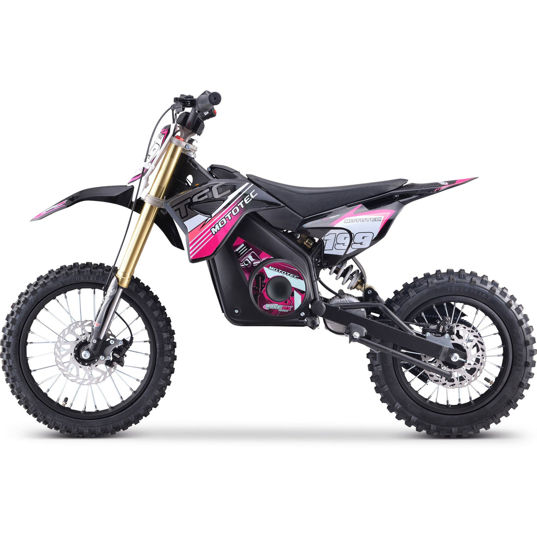 MotoTec Pro 48V/13Ah 1800W Off-Road Electric Dirt Bike
