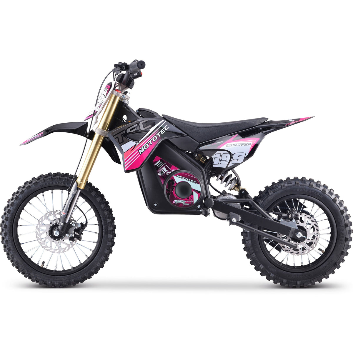 MotoTec Pro 48V/13Ah 1800W Off-Road Electric Dirt Bike