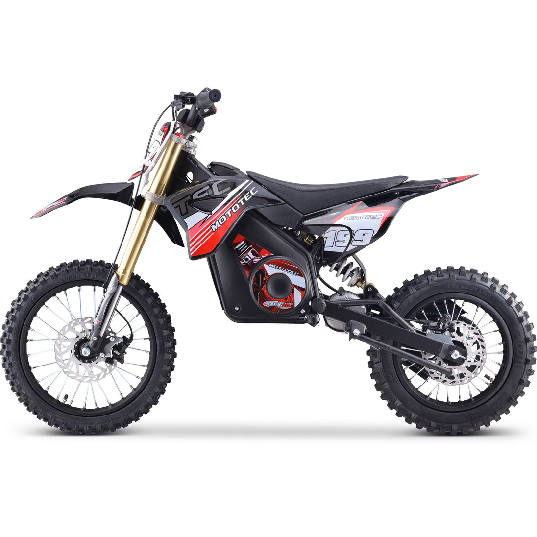 MotoTec Pro 48V/13Ah 1800W Off-Road Electric Dirt Bike