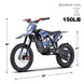 MotoTec Pro 60V/15.6Ah 2000W Off-Road Electric Dirt Bike (HP115E)