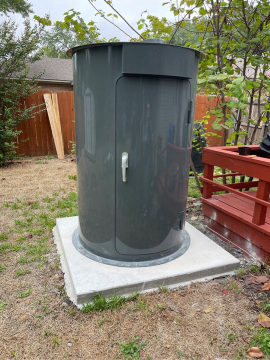 TwisterPod Above-Ground Tornado Shelter EF5-Rated
