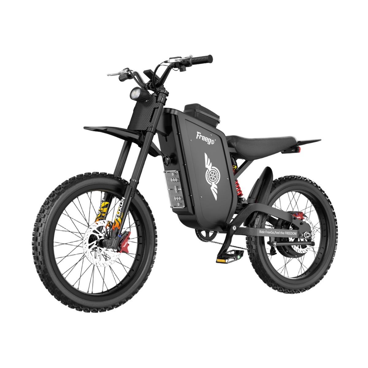 Freego X3 / X3 Pro All-Terrain Electric Dirt Bike with Pedals