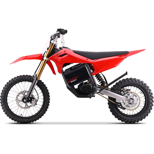 MotoTec Pro 72V/35Ah 8000W 17/14 Off-Road Electric Dirt Bike