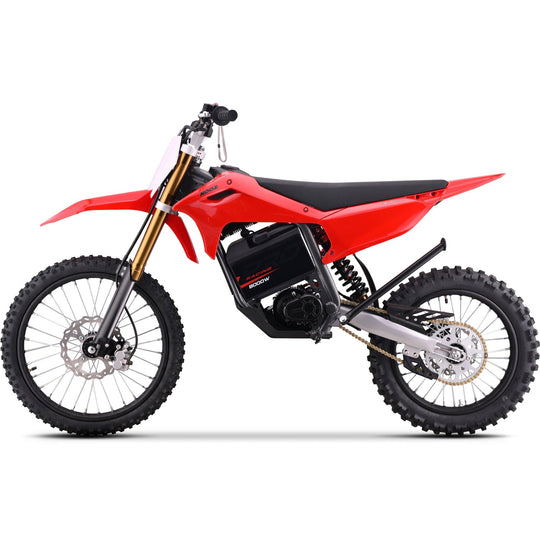 MotoTec Pro 72V/35Ah 8000W 19/16 Off-Road Electric Dirt Bike