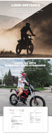 MotoTec Venom 72V/50Ah 12,000W Off-Road Electric Dirt Bike