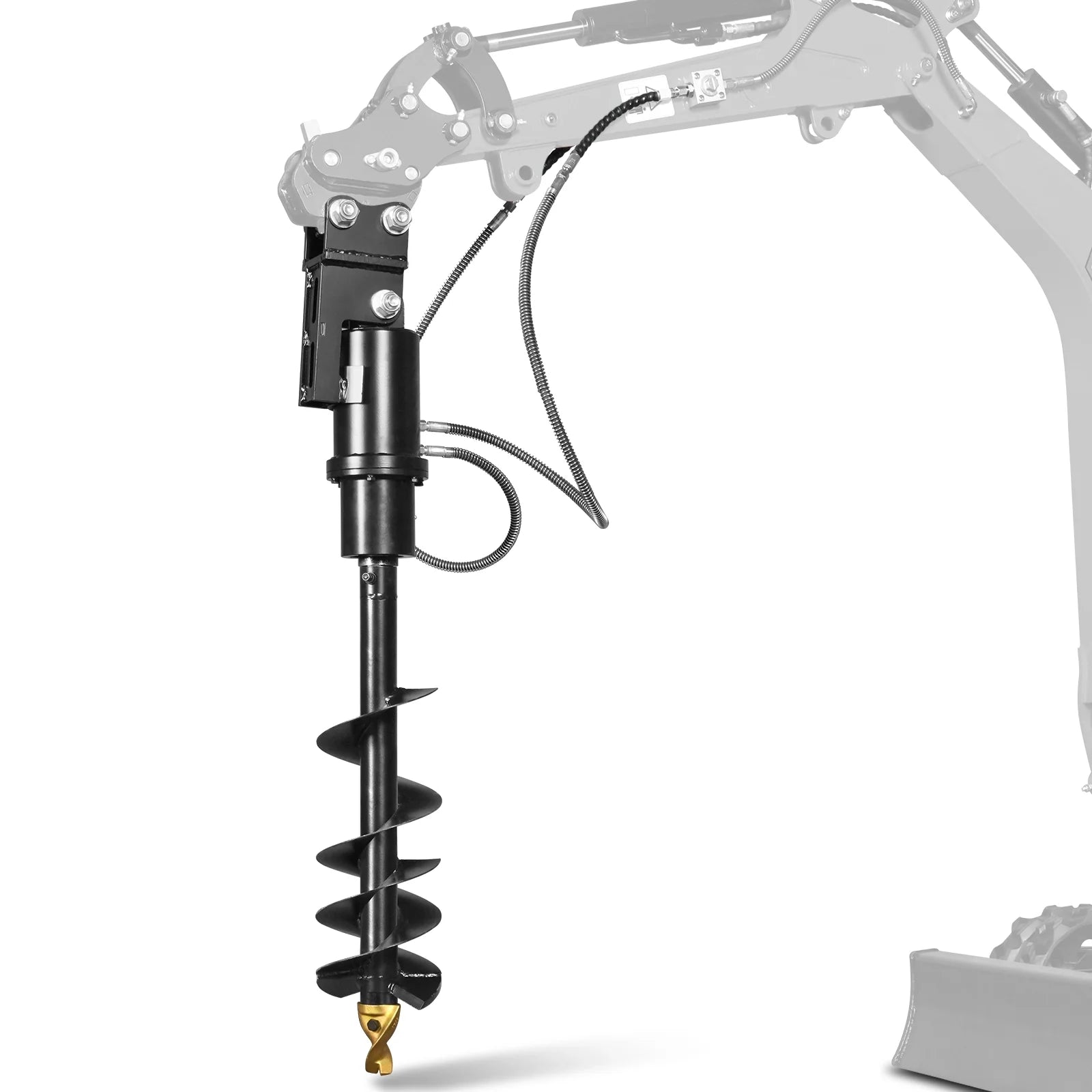 MechMaxx 32x8" Auger Attachment for Mini Compact Excavator